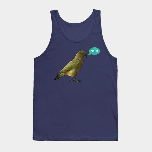 Kea kia ora Tank Top by Meowmaddie